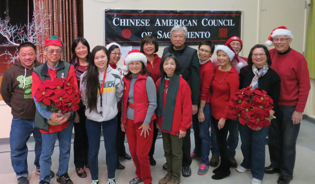 CACS Staff at Operation Santa Claus 2013